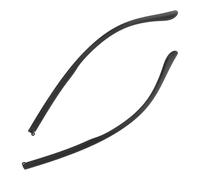 Alasum 2pcs Metal Glasses Arms Replacement with Raised Teeth Anti-slip Temples for Eyewear Frame Repair DIY Eyeglass Legs Kit with Screwdriver for Easy Installation