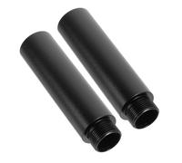 Alasum 2pcs Microphone Arm Extension Rod Mic Stand Tube for Studio Radio and Broadcasting Easy Installation Lightweight Compatible Various Microphones
