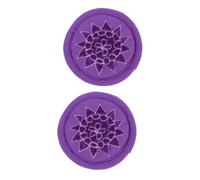 Alasum 2pcs Nepal Bowl Mat Hand-made Embroidery Cushion for Buddha Sound Bowl for Craft Mat and Art Craft Use in Chinese Decoration Scenario
