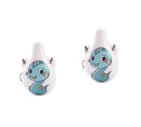 Alasum 2pcs Ocarina Music Instrument Desktop Ornament Snake Design Flute Easy to Play Suitable for Home Decor
