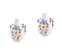 Alasum 2pcs Ocarina Music Instrument Portable Decor Desktop Ornaments Sheep Pattern Animal Print Baubles Music Ornaments