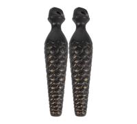 Alasum 2pcs Pinecone Pendulum Weight for Cuckoo Clocks and Floor Standing Clocks Plastic Material with Polished Finish Vintage Style for Home Decor Ensures Stable Swing