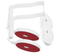 Alasum 2pcs Portable Remote Control Lanyard Anti-lost Holder with Adhesive Hook for Home Hotel Restaurant Convenient Protective Accessory for Tv Remote Phone Tablet