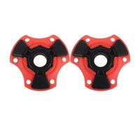 Alasum 2pcs Removable Tpr Mud Basket for Trekking Pole and Ski Pole, High Resistance Walking Cane Parts Providing Enhanced Stability in Snow and Mud, for Hiking and Outdoor Expeditions