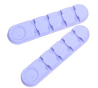 Alasum 2pcs Self Adhesive Silicone Cable Holder for Effective Cable Management Desk Cord Organizer Clip Wire Cord Organizer Fixed Storage Tidy Workspace