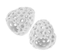 Alasum 2pcs Shrimp Cave Aquarium Decor Dome Hideout with Suction Cup for Betta Fish and Shrimp Shelter Breeding Spawning Tank Ornament