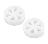 Alasum 2pcs Silicone Cheese Mold Set for DIY Cake Making and Soap Crafting, Environmentally Friendly and Sturdy Silicone Moulds in Creative Cheese Shape, for Home Baking and Candle Making
