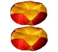 Alasum 2pcs Singing Bowl Cushion Embroidered Design Tibetan Bowl Pad for Meditation Sound and Stability Accessory for Buddhists and Sound Therapy