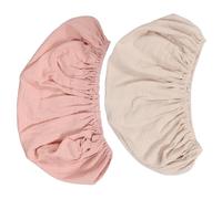 Alasum 2pcs Soft Muslin Changing Pad Covers for Boys, Breathable Cotton Fitted Diaper Table Sheet, Reduces Irritation and Withstands Frequent Washes, for Nursery and Traveling
