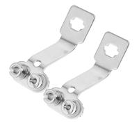 Alasum 2pcs Stainless Steel Fencing Holder Rack with Enhanced Stability and Effortless Installation, Wall-mounted Hanger Bracket for Training and Competitions