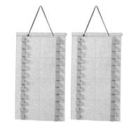 Alasum 2pcs Taekwondo Belt Display Holder Felt Martial Arts Organizer Rack for Karate Belt Storage Wall-mounted Stand with Easy Installation for Learners and Instructors