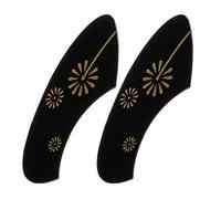 Alasum 2pcs Ukulele Pickguard Scratch Protection Plates Acoustic Ukulele Anti-Scratch Guard Impact Resistant Protective Boards for Soprano Concert Tenor Models