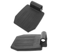 Alasum 2pcs Wheelchair Leg Rest Wheelchair Footrest Thickened Design Lightweight Pp Material with Adapter People with Lower Limb Movement Disorders