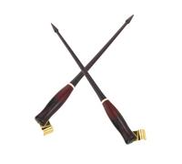 Alasum 2pcs Wooden Oblique Dip Pen Holder for Calligraphy and Writing