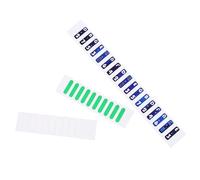 Alasum 2sets Beginner Thumb Piano Tool Tone Note Stickers Non-residue Removal Bright and Easy to Remember