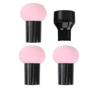 Alasum 3 Pcs Mushroom Makeup Sponge with Handle Polyurethane Non-latex Powder Puff for Foundation and Face Massage Wet and Dry Use Smooth Blending Cosmetic Applicator for Daily Makeup