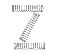 Alasum 3 Pieces Small Silver Trumpet Button Springs Replacement Accessories for Brass Instruments Practical Trumpet Button Supplies Maintenance and Repair