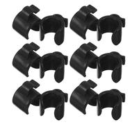 Alasum 30pcs Microphone Cable Clips for Poles Plastic Mic Cable Holders with Firm Grip and Strong Fixation Wire Organizer for Live Broadcast Stands Phone Tripods Selfie Stick Accessories