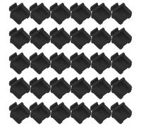 Alasum 30pcs Silicone Sfp Port Caps for Network Router and Sfp Module, Black Dust Covers with Moisture Protection and Aging Resistance, for Telecom Equipment Interfaces
