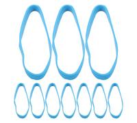 Alasum 30pcs Ski Binding Brake Retainers Rubber Bands for Snowboard and Ski Bindings Lightweight Winter Sports Accessories Portable Carry Straps