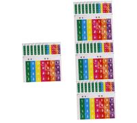 Alasum 32pcs Pan Flute Note Stickers for Beginners Durable Instrument Scale Stickers Easy to Apply for Learning and Memorizing Scales for Pan Flute Practice