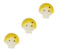 Alasum 3pcs Ceramic Ocarina Shell Shaped Musical Instrument Portable Beginner Wind Instrument for Boys and Girls Practice Classroom Use