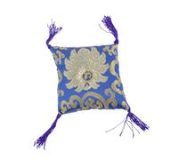 Alasum 3pcs Embroidery Buddha Sound Bowl Mat Singing Bowl Protective Cushion for Meditation and Prayer Practices Random Color