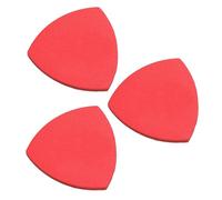 Alasum 3pcs Leather Picks Professional Guitar Plectrums Music Instrument Picks Guitar Parts Multipurpose for Ukulele Playing Style