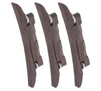 Alasum 3pcs Mandolin Bridge Saddle for Musical Instrument Mandolin Parts Replacement DIY String Height