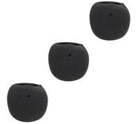 Alasum 3pcs Microphone Cover Sleeve Windscreen for Microphone Sponge Protection