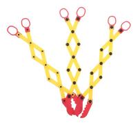 Alasum 3pcs Robotic Mechanical Hand for STEM Science Experiment Mechanical Grabber Arm Educational Physics Kit DIY Gripper Suitable for Classroom and Home Learning Random Random Color