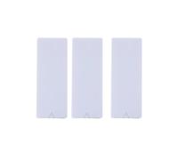 Alasum 3pcs Self-Adhesive Socket Fixer Power Strip Holder with Punch-Free Installation Abs Material Wall Mounted Hooks for Organizing Power Strips on Plastic Or Mirror Surfaces