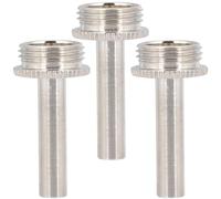 Alasum 3pcs Stainless Steel Trumpet Piston Connecting Rods Practical Replacement Stems Easy to Install Compatible with Various Trumpet Models