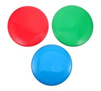 Alasum 3pcs Team Building Flying Discs for Outdoor Sports Weatherproof Training Discs for Lawn Beach Camping Lightweight Summer for Family Group Communication Fun