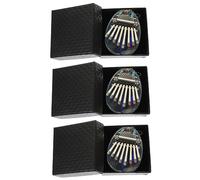 Alasum 3pcs Tone Acrylic Kalimba Easy to Play Music Toy for Beginners and Advanced Players