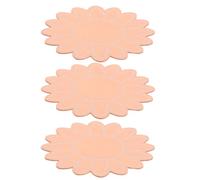 Alasum 3pcs Universal Bird Bath Copper Disc 0.6mm Thick, 99.99% Pure Copper Care Disc for Shallow Ceramic Bowls and Bird Bath Basins, Outdoor Year-round Water Purifier Accessory