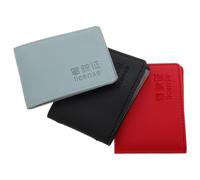 Alasum 3pcs Vehicle License Holder for Car Pu Leather Document Case Protects from Water Damage Comfortable Touch Car Accessories for Men and Women Stylish Design