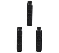 Alasum 3sets Kazoo Musical Instrument Set for Boys and Girls Adults Compact Abs Kazoo Double Membrane for Guitar Ukulele Accompaniment Easy to Play Portable Music Experience