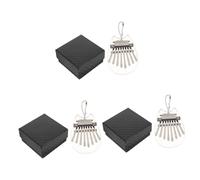 Alasum 3sets Key Kalimba Thumb Piano for Boys and Girls and Adults Portable Musical Instrument Easy to Play Finger Piano for Music at Birthdays and Christmas