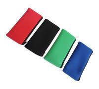 Alasum 4 Pcs Pencil Storage Bags Set, Lightweight Neoprene Zipper Pencil Cases Large Capacity for Organizing Small Items, Multipurpose Stationery Bags for ’s School Use