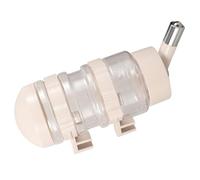 Alasum 400ml Hanging Type Water Feeder Dog Water Bottle Gravity Flowing Stable Pp Stainless Steel 7.47x2.36x2.36in Pet Cage Dispenser for Puppy Kitten