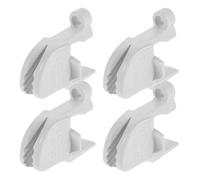 Alasum 4pcs Adjustable Boat Bumper Clips Quick Release Dock Bumper Guards with Hook Holders for Pontoon Rail Protection Weather-resistant Nylon Boat Dock Accessories for Port and Sea Use