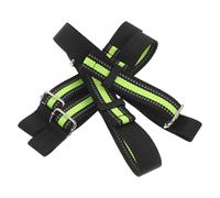 Alasum 4pcs Adjustable Ski Binding Brake Retainer Straps Non-slip Ski Brake Bands Secure Boot Strap Carrier for Enhanced Downhill Control and Easy Outdoor Winter Sports Installation