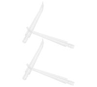 Alasum 4pcs Dental Flosser Replacement Heads with Precision Tips for Oral Irrigator and Water Flosser, Material for Effective Plaque Removal and Deep Cleaning Between Teeth