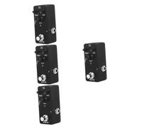 Alasum 4pcs Guitar Delay Effect Pedal for Electric Guitar Analog Warm Overload Smooth Sustain Lightweight Design for Portable Use High- Distortion and Anti-interference Performance