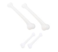 Alasum 4pcs Halloween Plastic Bones Props Realistic Simulative Human Skeleton Bones for Spooky Decorations for Halloween Parties and Themed Events