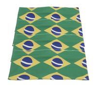 Alasum 4pcs Lightweight Polyester Headbands for Women and Featuring Unique Country Flag Patterns, Wide Elastic Design for Game Day and Intense Games Soccer Accessories