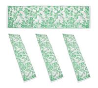 Alasum 4pcs Mahjong Card Sleeve with Snap Closure Reusable Cloth Protector with Rounded Edges for Mahjong Cards User-friendly Build and Removal for Park and Tea House Use