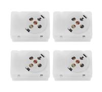 Alasum 4pcs Music Recording Modules for Plush and Stuffed Doll Voice Boxes, Recording, Convenient Button Battery Operated Sound Recorders, for Making Your Own Bear or Plush at Home