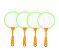 Alasum 4pcs Plastic Fishing Nets Lightweight Bug Catcher Nets for Insect Collecting and Bath Fun Ergonomic Design for Outdoor Adventures Park Fishing Tools Random Colors Random Color